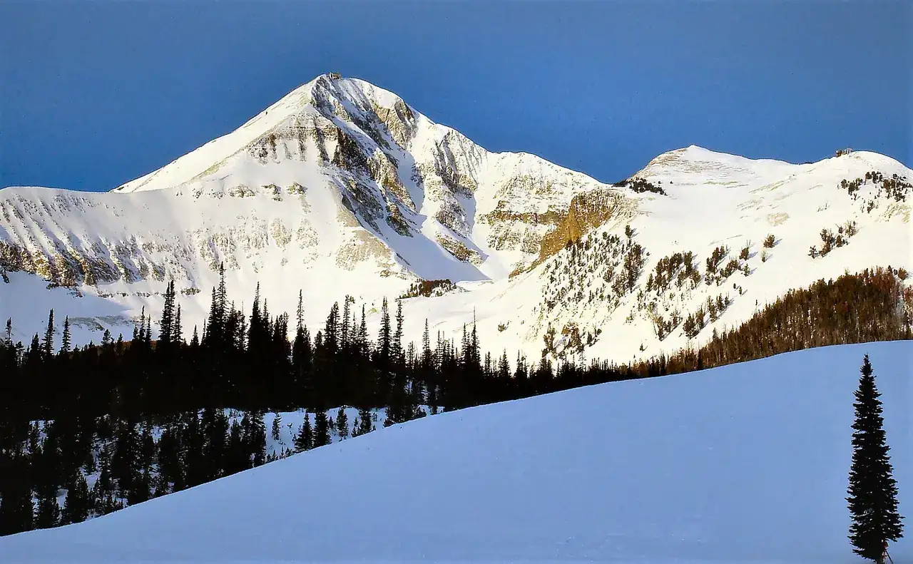 Winter near Belgrade and Bozeman, Montana